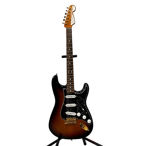 Fender Used 1999 Fender Fender American SRV Stratocaster Sunburst Solid Body Electric Guitar Sunburst