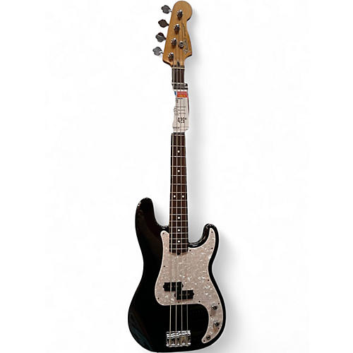 Used 1999 Fender Standard Precision Bass Black Electric Bass Guitar Black