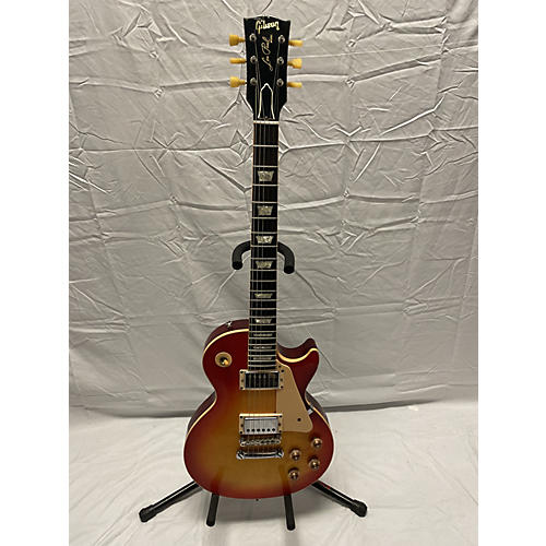 Gibson Used 1999 Gibson Les Paul Standard Plain Top Cherry Sunburst Solid Body Electric Guitar Cherry Sunburst