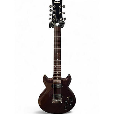 Used 1999 Ibanez AX7521 Cherry Fudge Solid Body Electric Guitar