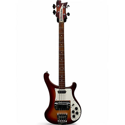 Used 1999 Rickenbacker 4003S 2 Tone Sunburst Electric Bass Guitar