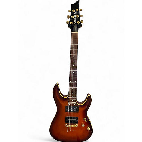 Used 1999 Schecter Guitar Research SUNSET CLASSIC 2 Color Sunburst Solid Body Electric Guitar 2 Color Sunburst