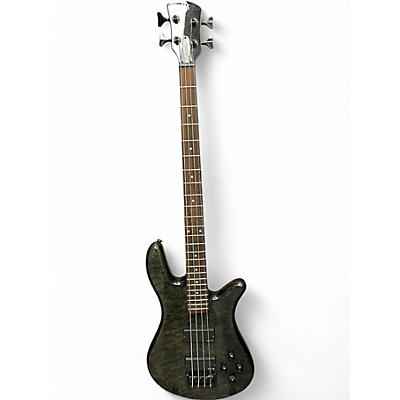 Spector Used 1999 Spector Q4 Black Stain Electric Bass Guitar