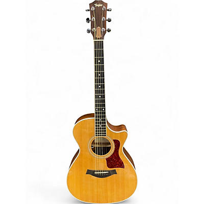 Used 1999 Taylor 412CE Natural Acoustic Electric Guitar