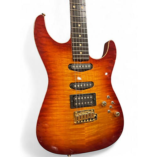 Used 1999 Tom Anderson Drop Top 3 Color Sunburst Solid Body Electric Guitar 3 Color Sunburst