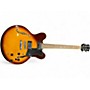 Used 2000 Arbor aj-135 2 Color Sunburst Hollow Body Electric Guitar 2 Color Sunburst