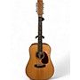 Used 2000 Barbarossa D-12 Custom Natural 12 String Acoustic Guitar Natural