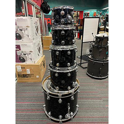 DW Used 2000 DW 5 piece Collector's Series BLACK VELVET Drum Kit