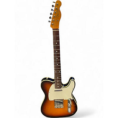 Used 2000 Fender American Vintage '62 Telecaster Custom 3 Color Sunburst Solid Body Electric Guitar
