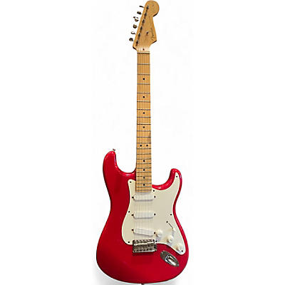 Used 2000 Fender Artist Series Eric Clapton Stratocaster Torino Red Solid Body Electric Guitar
