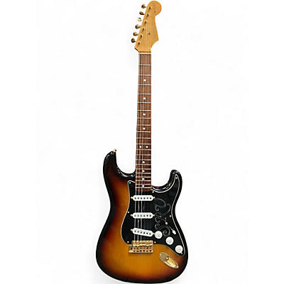 Used 2000 Fender Artist Series Stevie Ray Vaughan Stratocaster Sunburst Solid Body Electric Guitar