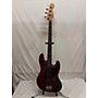 Used Used 2000 Fender Deluxe Active Jazz Bass Candy Apple Red Metallic Electric Bass Guitar Candy Apple Red Metallic