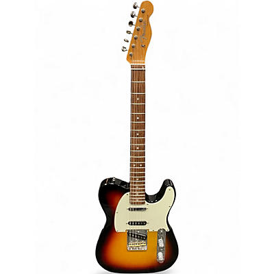 Used 2000 Fender Vintage Hot Rod 1960s Telecaster 2 Tone Sunburst Solid Body Electric Guitar