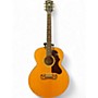 Used 2000 Gibson J-100 XT Natural Acoustic Electric Guitar Natural