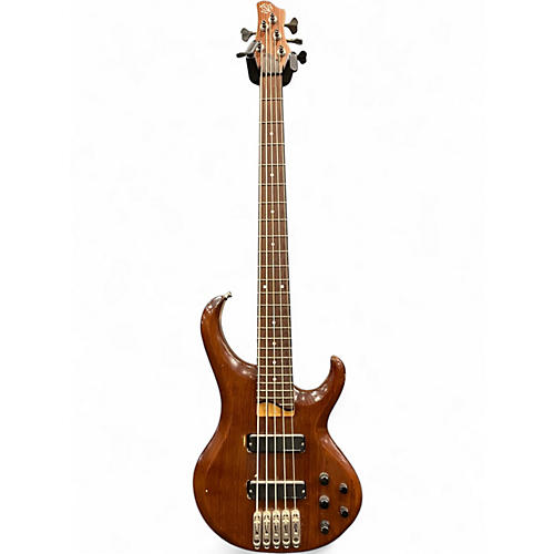 Used 2000 Ibanez BTB505 Walnut Electric Bass Guitar Walnut