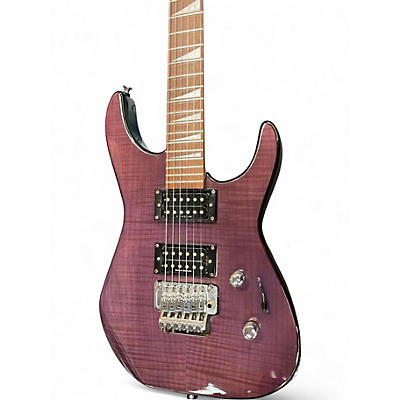 Used 2000 Jackson DX10 Purple Solid Body Electric Guitar