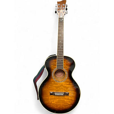 Used 2000 Jay Turser JTA4100 TSB MAPLE SUBURST Acoustic Guitar