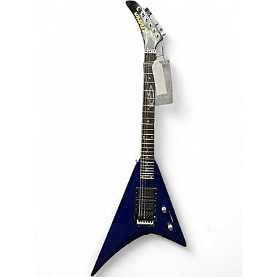 Used 2000 Kramer Vangaurd Blue Solid Body Electric Guitar