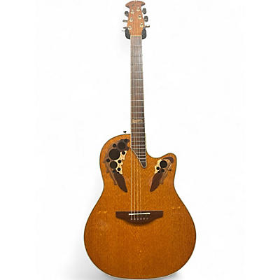 Used 2000 Ovation COLLECTOR SERIES Natural Acoustic Electric Guitar