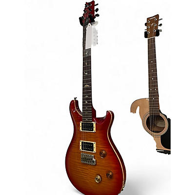 Used 2000 PRS Custom 24 10 Top 2 Tone Sunburst Solid Body Electric Guitar