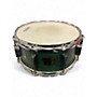 Used 2000 Pork Pie 6X12 Little Squealer Snare Green Drum Green 90