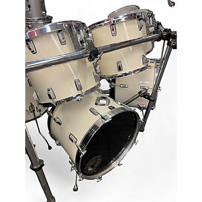 TAMA Used 2000 TAMA 8 Piece SWINGSTAR Alpine White Drum Kit