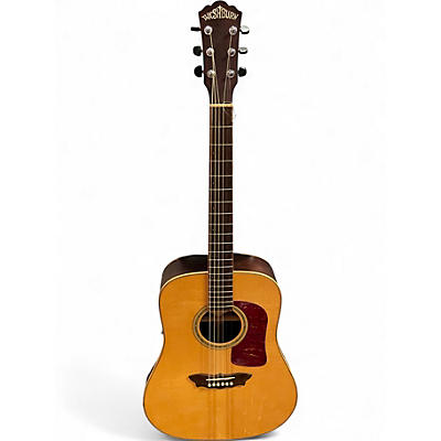 Used 2000 Washburn d200swm 2 Color Sunburst Acoustic Guitar
