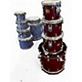 Used 2000 Yamaha 4 Piece CUSTOM MAPLE ABSOLUTE CHERRY RED  Drum Kit CHERRY RED