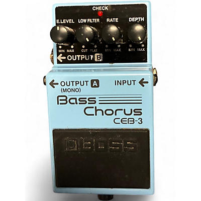 Used 2000s BOSS CEB3 Bass Chorus Bass Effect Pedal
