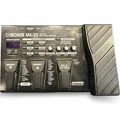 Used 2000s BOSS ME25 Guitar Multi Effect Processor