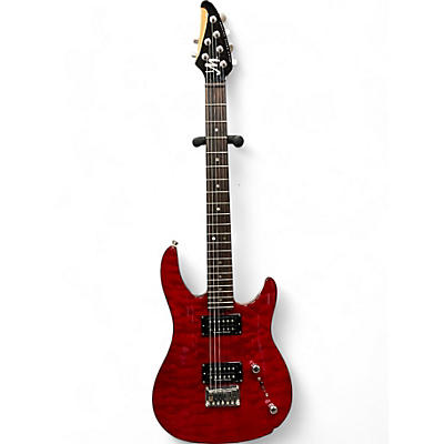 Brian Moore Guitars Used 2000s Brian Moore Guitars iM Crimson Red Trans Solid Body Electric Guitar