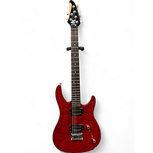 Used 2000s Brian Moore Guitars iM Crimson Red Trans Solid Body Electric Guitar Crimson Red Trans