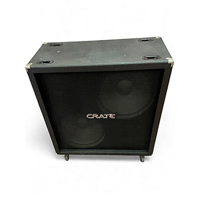 Used 2000s Crate Blue Voodoo 2x15 Guitar Cabinet