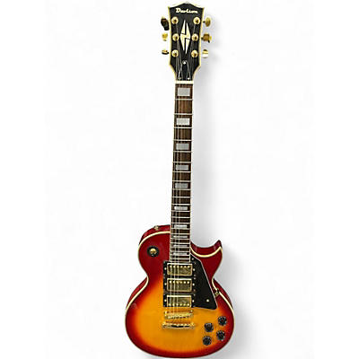 Used 2000s Davison Les Paul Copy  3 Color Sunburst Solid Body Electric Guitar