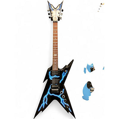 Used 2000s Dean razorback lightning bolt Solid Body Electric Guitar