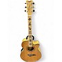 Used 2000s Dean zen LE Natural Acoustic Electric Guitar Natural