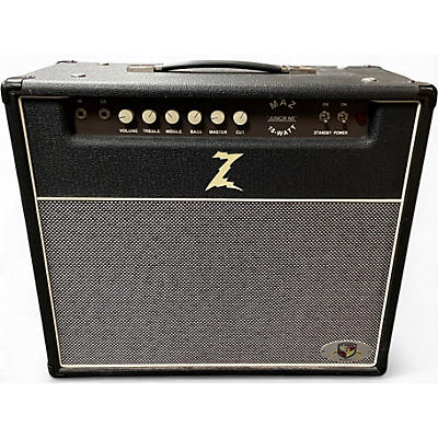 Used 2000s Dr Z Maz 18 Jr NR 18W 1x12 Celestion G12 Alnico Blue Tube Guitar Combo Amp