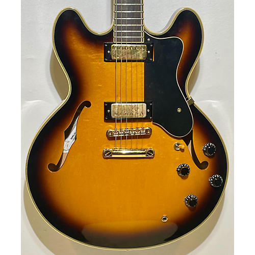 Epiphone Used 2000s Epiphone ELIITIST Sheriton Tobacco Burst Hollow Body Electric Guitar Tobacco Burst