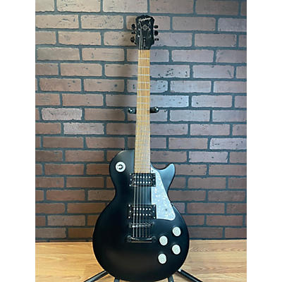 Epiphone Used 2000s Epiphone Gothic Les Paul Studio Black Solid Body Electric Guitar