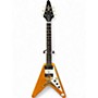 Used 2000s Epiphone Korina Flying V REISSUE Natural Solid Body Electric Guitar Natural