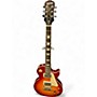 Used 2000s Epiphone Les Paul Standard Cherry Sunburst Solid Body Electric Guitar Cherry Sunburst