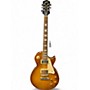 Used 2000s Epiphone Les Paul Standard Honey Burst Solid Body Electric Guitar Honey Burst