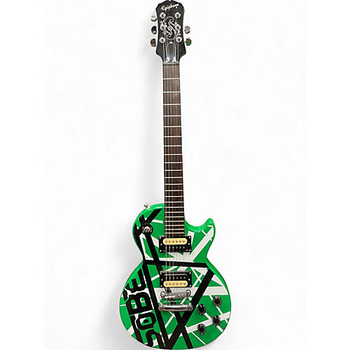 Used 2000s Epiphone SOBE LIMITED EDITION Green Solid Body Electric Guitar Green