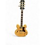 Used 2000s Epiphone Sheraton II Natural Hollow Body Electric Guitar Natural