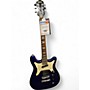 Used 2000s Epiphone coronet Purple Solid Body Electric Guitar Purple