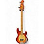 Used 2000s Ernie Ball Music Man Stingray H Autumn burst sparkle Electric Bass Guitar Autumn burst sparkle