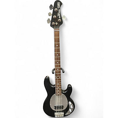 Used 2000s Ernie Ball Music Man Stingray SUB Bass Black Electric Bass Guitar