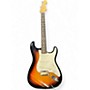 Used 2000s Fender America Stratocaster 3 Color Sunburst Solid Body Electric Guitar 3 Color Sunburst