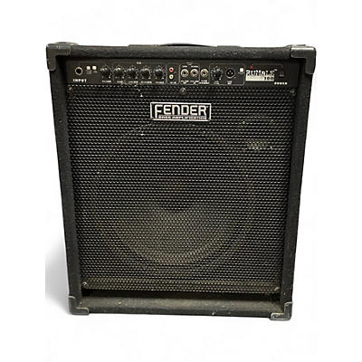 Used 2000s Fender Rumble 100 1x15 100W Bass Combo Amp