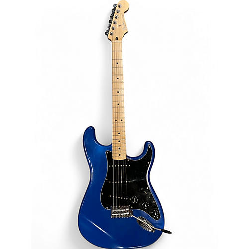 Used 2000s Fender STRATOCASTER BLUE Solid Body Electric Guitar BLUE